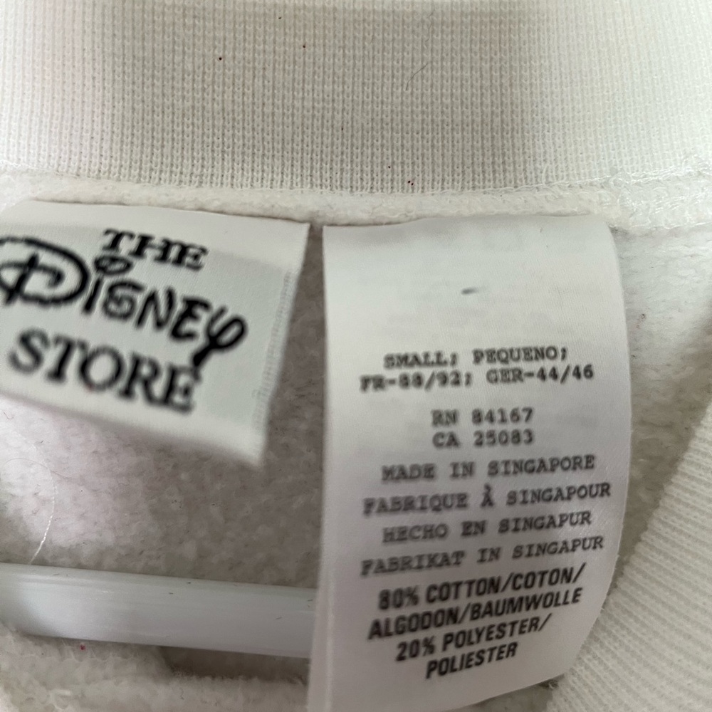 Vintage Disney Store Mickey Mouse & Friends Embroidered Sweatshirt - Picture 3 of 4
